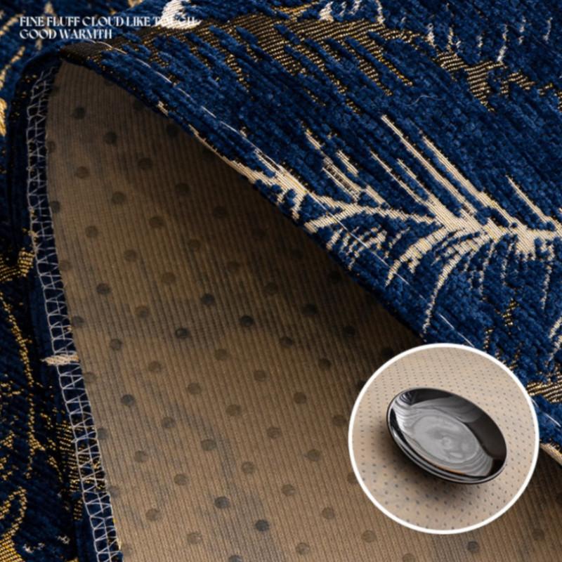 1Pcs Leaf Pattern Sofa Cushion Anti-slip All-season Universal Couch Slipcovers for Living Room Breathable Comfortable Seat Mat