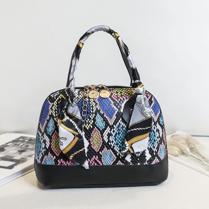 New Printed Shell Bag Women's Bag Women's Messenger Bag Handbag a Small Bag Mobile Phone Bag