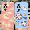 For Huawei Honor 200 6.7"Case Cute Cartoon Panda Astronaut Soft Silicone TPU Cover For Honor 200Pro Honor 200 Lite 5G Phone Case