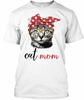 Cat Mom N - TTshirt Made In the USA Size S To 5XL