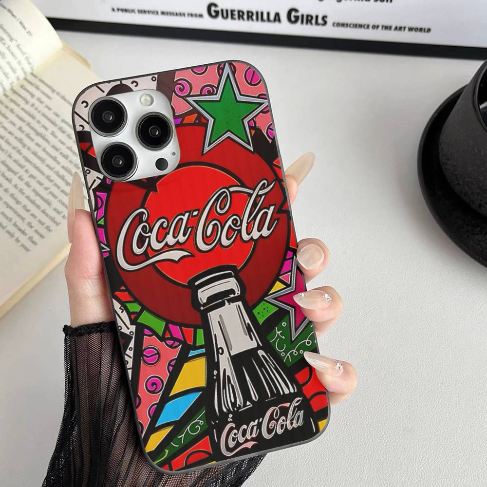 

Coca-cola Vintage For IPhone 17 16 15 14 13 12 11 Pro Max Plus Pro Clear Phone Cover Non-Slip Shell iPhone 13pro max