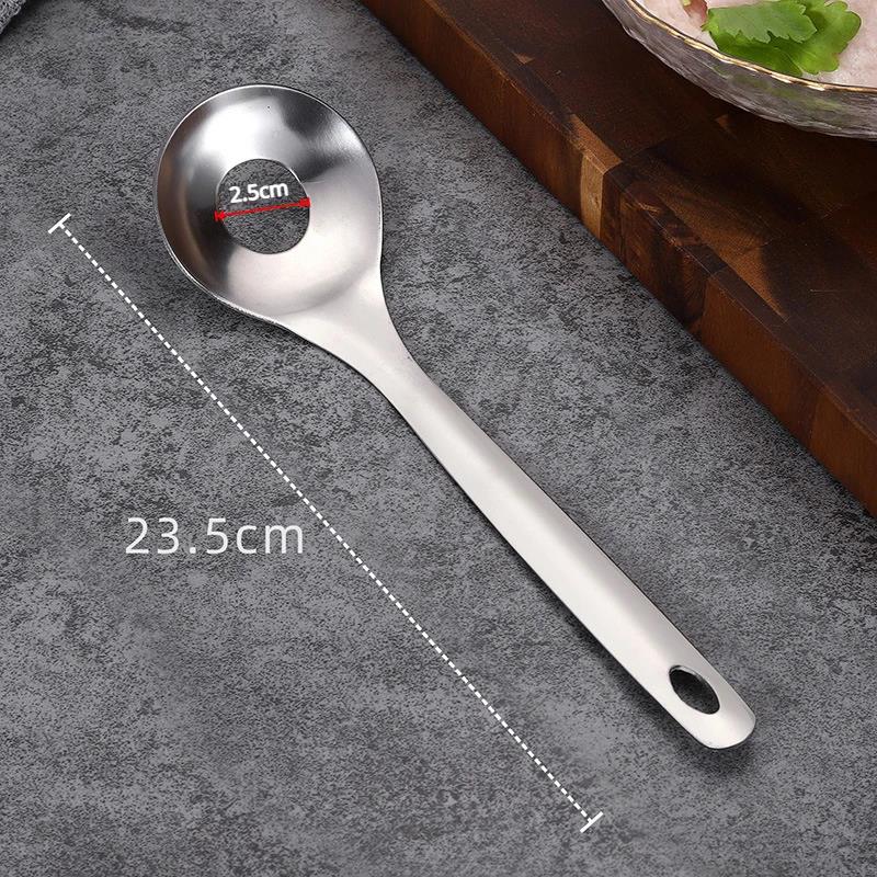 1 PC 304 Stainless Steel Meatball Spoon Hand Squeeze Meatball Spoon Squeeze Maker Spooner Meatball Maker Kitchen Gadgets5