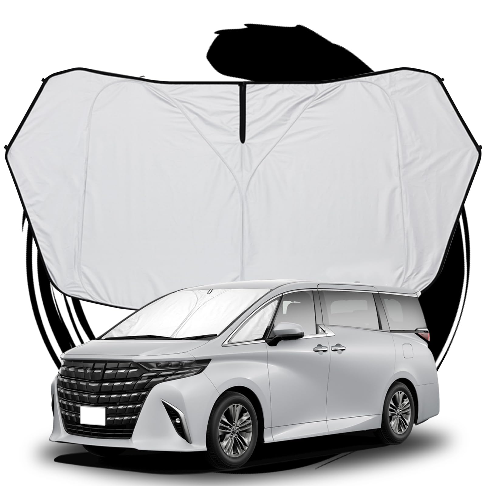 

ruiya 2023 Toyota Alphard 40 Серия Vellfire 40 Серия Эксклюзивный Солнцезащитный Козырек Новый Солнцезащитный Козырек на Лобовое Стекло Автомобильный Солнцезащитный Козырек Защита от УФ-лучей Солнцезащитный Козырек Сон в