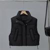 Winter women's loose versatile vest vest stand-up collar down cotton vest windproof Korean version short