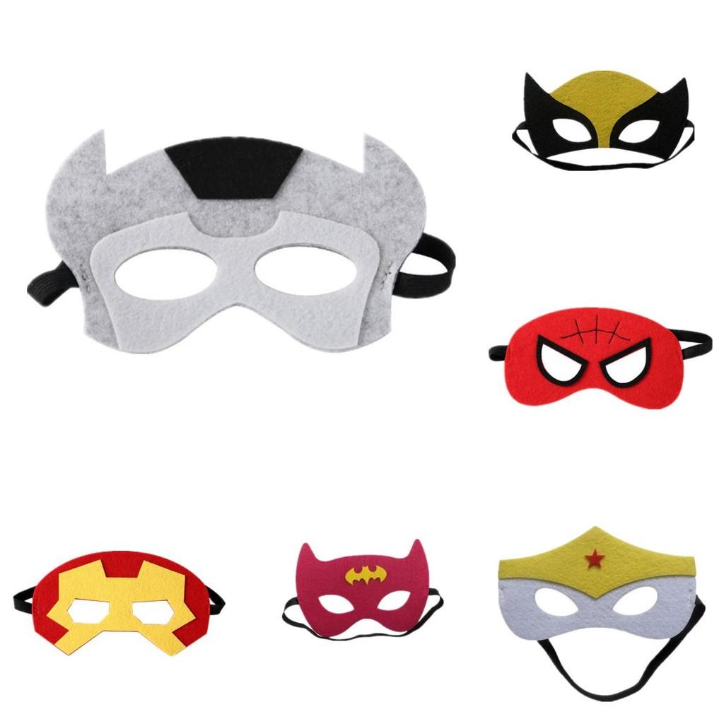 Spiderbatcosplay Mask Felt Halloween Role Performance Play