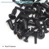 ACROPIX 20pcs Car Rivet Splash Guard Fender Fastener Clip Universal 5mm Hole Diameter Black