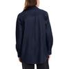 Levis Einfarbige Denim Langarmbluse Damenblusen Dunkelblau A3372-0000