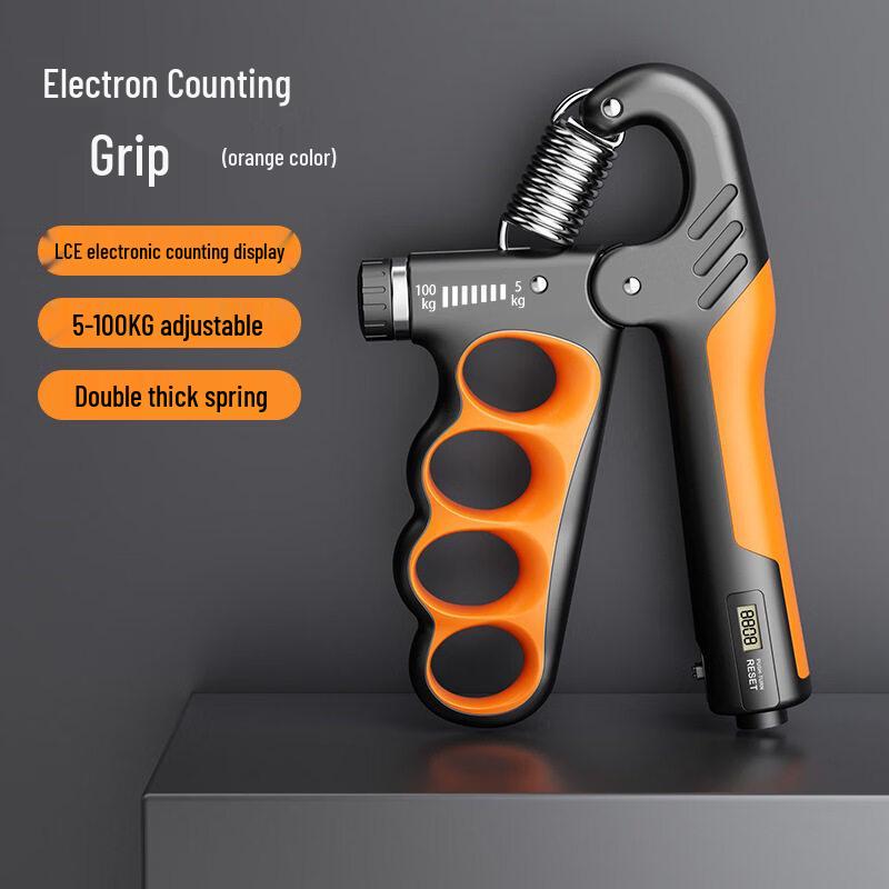 Adjustable Electronic Hand Gripper with Counter