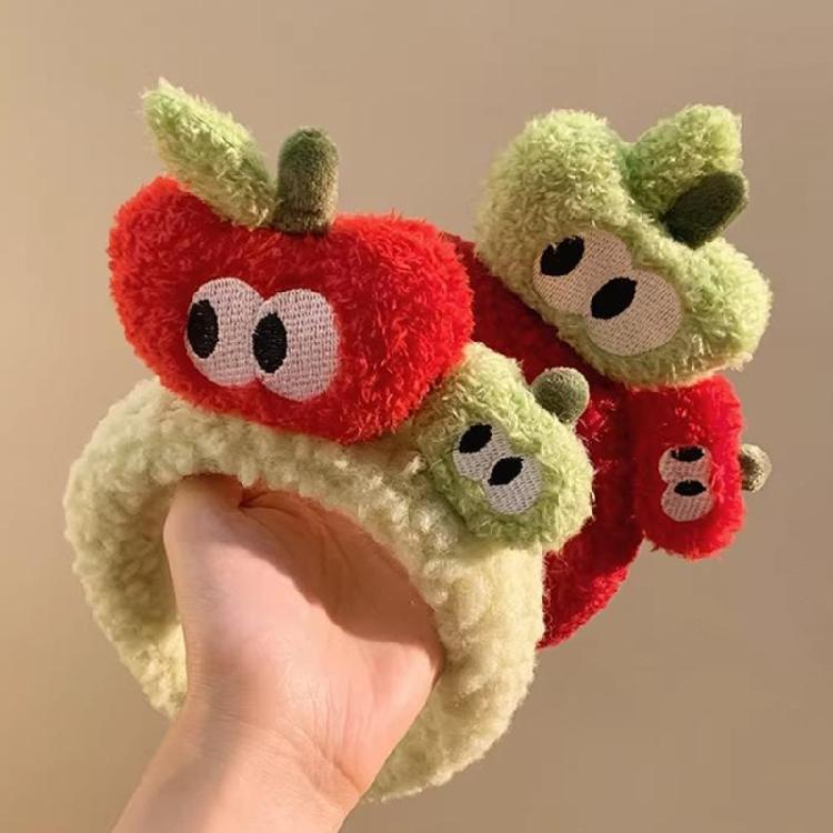 Fashionable Fruit Headwear Lightweight Plush Fabric Hair Band Props For Outdoor Activity And Daily Styling Tool