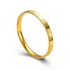 Vietnamese Gold Lucky Clover Bracelet: Stylish Women's Fashion, Copper Gold-Plated Jewelry