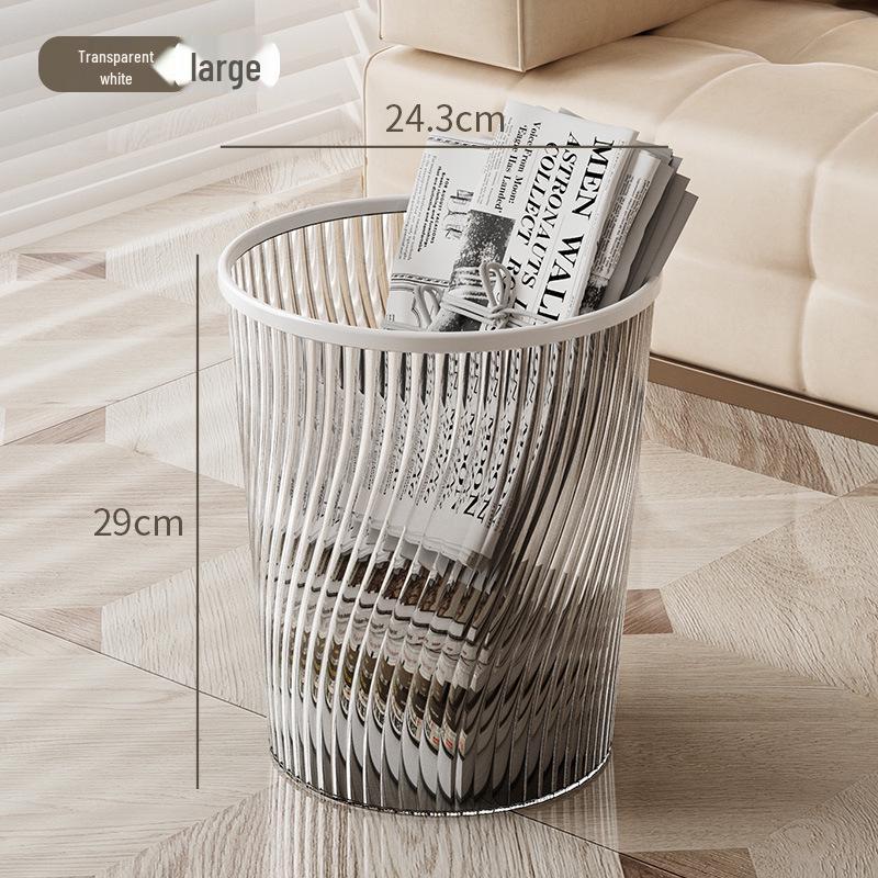 Pet-Friendly Luxury Trash Bin: Stylish, High-Capacity Waste Container for Living Room, Kitchen, and Bathroom