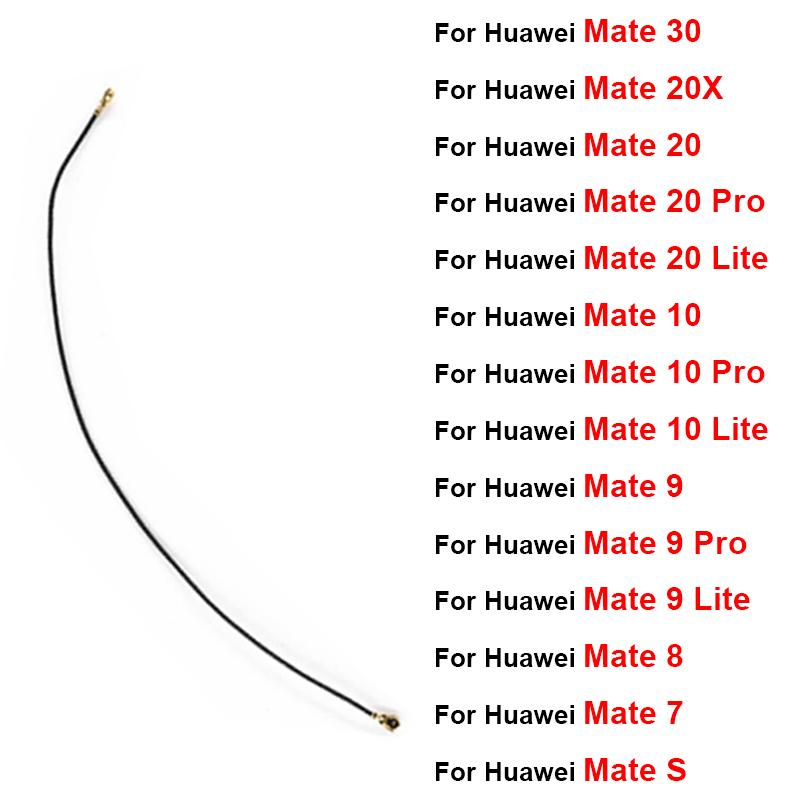 Signal Flex Cable For Huawei Mate 30 20 10 9 Lite Pro 20X 8 7 Mate S Wifi Coaxial Connector Aerial Flex Ribbon Replacement Parts Mate 30-long