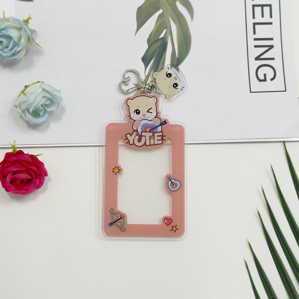 NEXZ 26-Year Star Keychain: K-pop Photo Frame & Card Holder