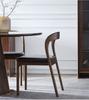 Nordic Household Solid Wood Dining Chair Study Designer Minimalist Back Chair Conference Chair Retro Coffee Chair