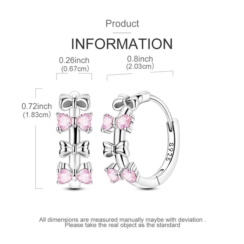 925 Sterling Copper Lucky Guardian Ear Zircon Original Design Earrings Color Zircon Making for Women Girl Wedding Party Gifts