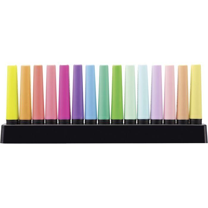 Marqueur De Marquage - STABILO - BOSS Triplé Original - 15 Couleurs - 5 Pièces