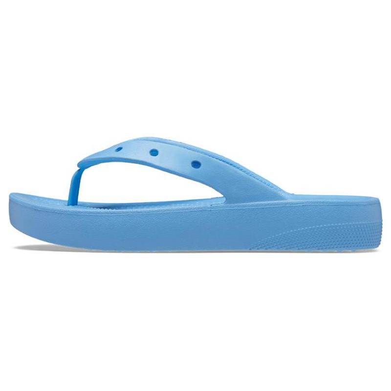 

Crocs Classic EVA Platform Flip Flops Women s Blue 39-40 небесно-голубой