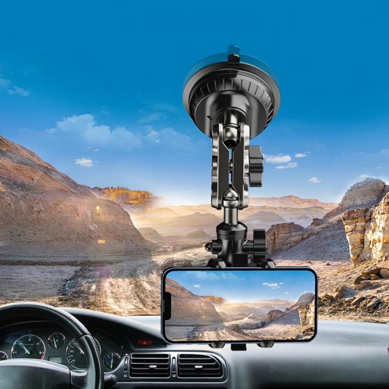 Universal Phone Mount for Car Center Console Stack Super Adsorption Holder On-board Suck Support Clamp Bracket Hand-Free