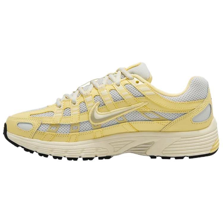 Nike P 6000 Abrasion Resistant Low top Long Distance Running Sprint Running Shoes Women's Yellow BV1021-700