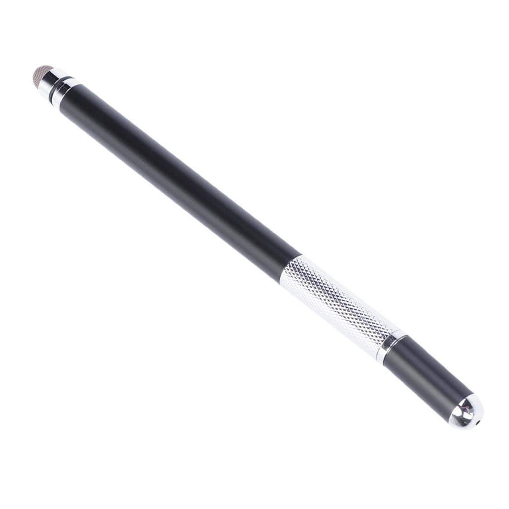 Pink Double Capacitive Stylus Metal Disc Screen Pen for Tablets Phones Drawing Note Taking Playing Games Double Stylus for Phone