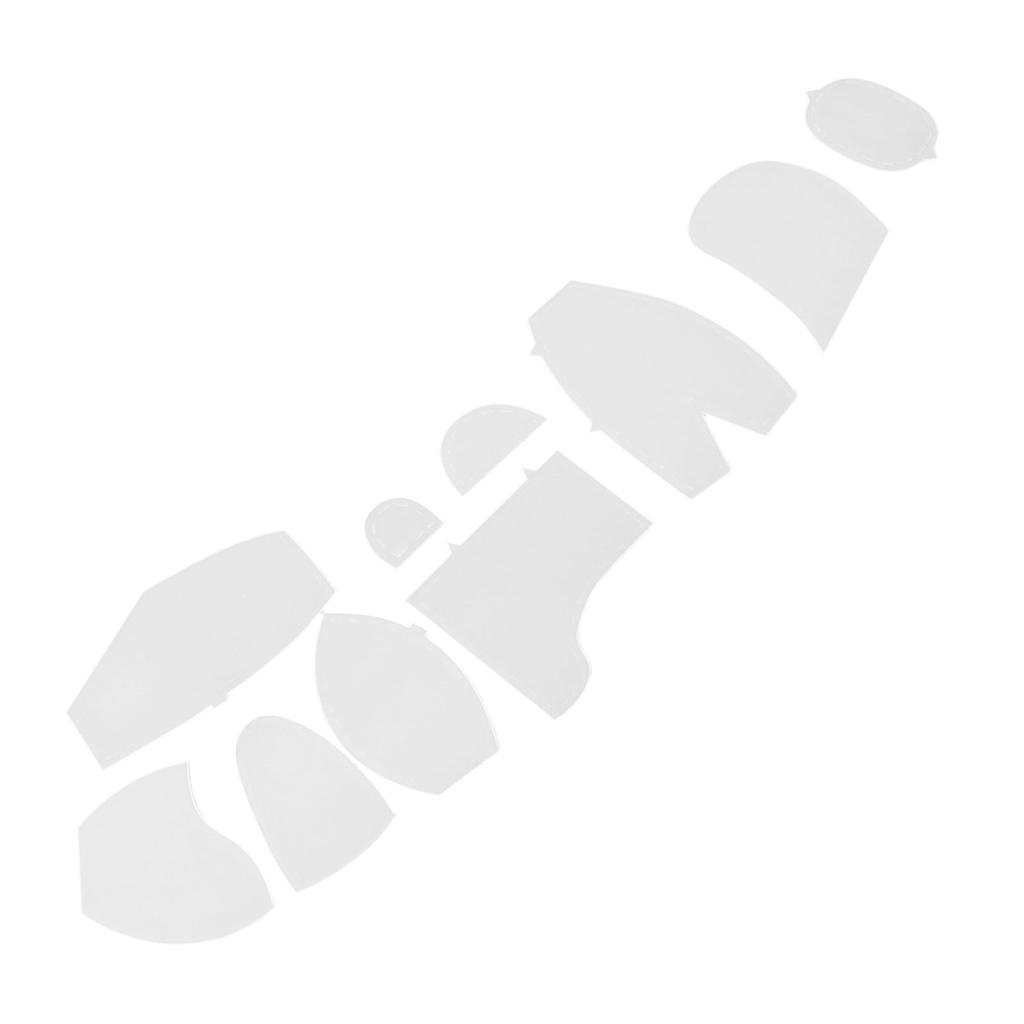 Règles de Gabarit de Quilting Ours Acrylique Précis Robuste Gabarit d'Ours Souvenir Ensemble de Règles pour Débutants DIY S:25.4cm 10in