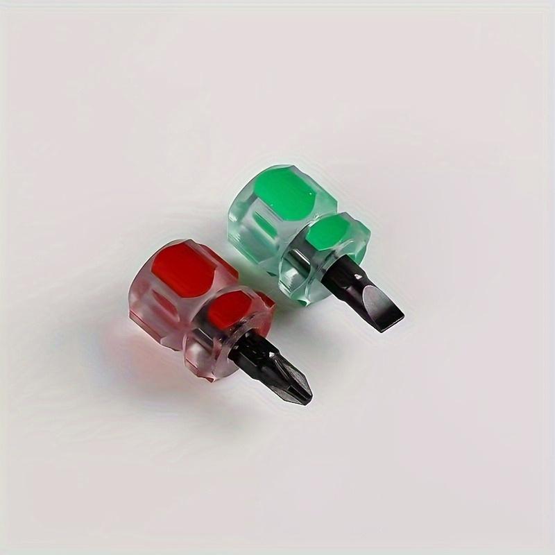Ultra Short Cross Screw,mini Dual Use Screwdriver,mudguard,suitable for Crosshead and Flat Heads,The Design Has An Anti-s