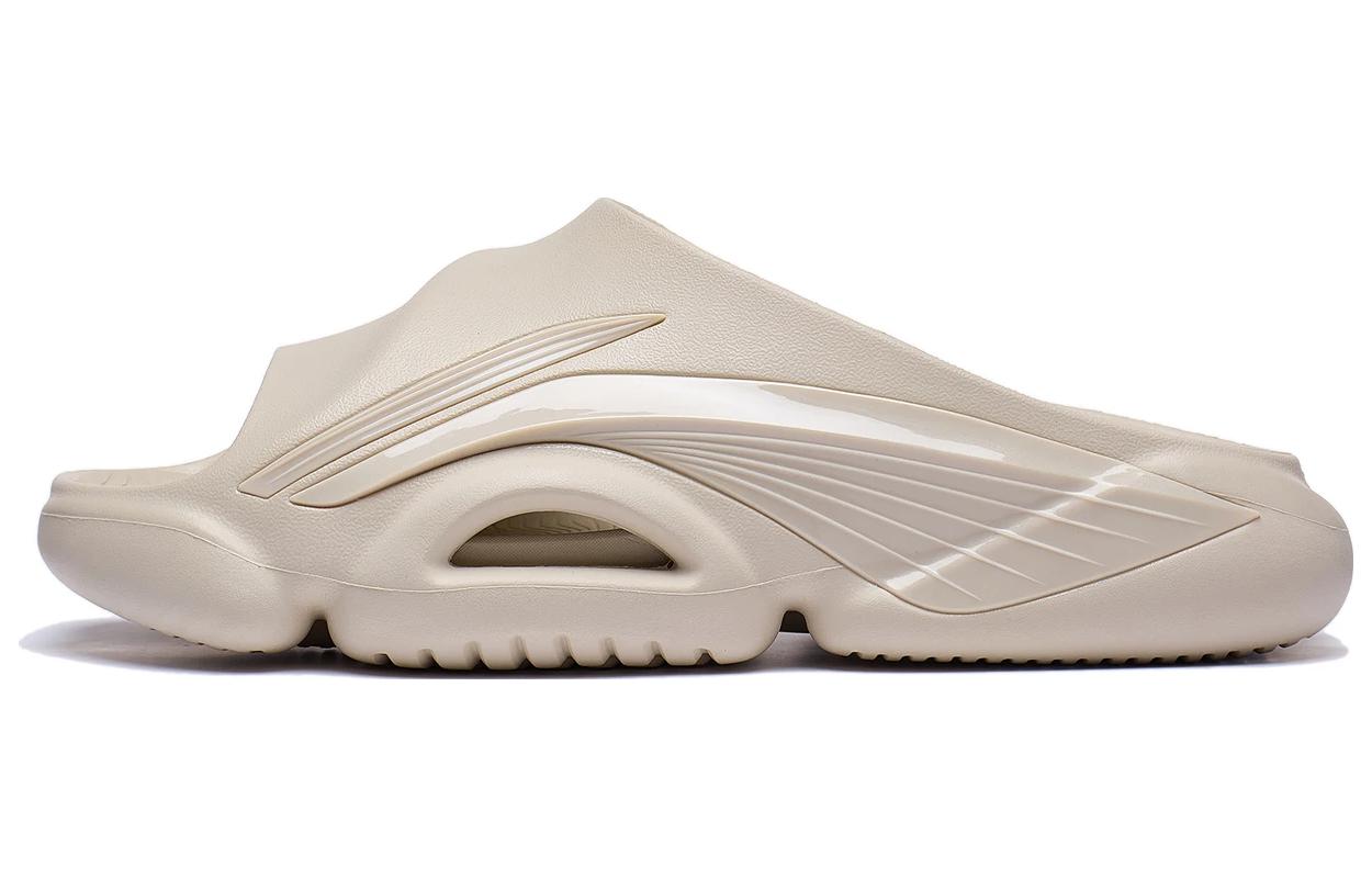 Li Ning BADFIVE Сланцы для душа Тихие Сланцы Мужские Пыльно-хаки ABTT003-3 41