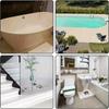 1/3 Pack Stair Steps Anti-slip Rubber Bathroom Bathtub Transparent Non-slip Stickers with Bathroom Shower Anti-slip Strip