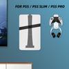 Wall Mount Designed for All PS5 Models With Controller Headset Hanging Hook For PlayStation 5 Series Disc/Digital Console