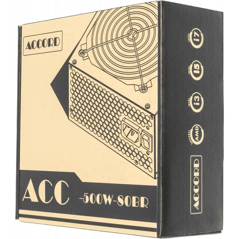 

Блок питания Accord Acc-500w-80br