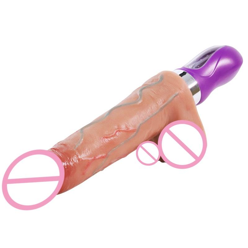 VaHppy Smart Spray Dildo Electric Penis Masturbator for Women Girls Lesbian Sex Toys Adult Products Liquid Silicone Stretching