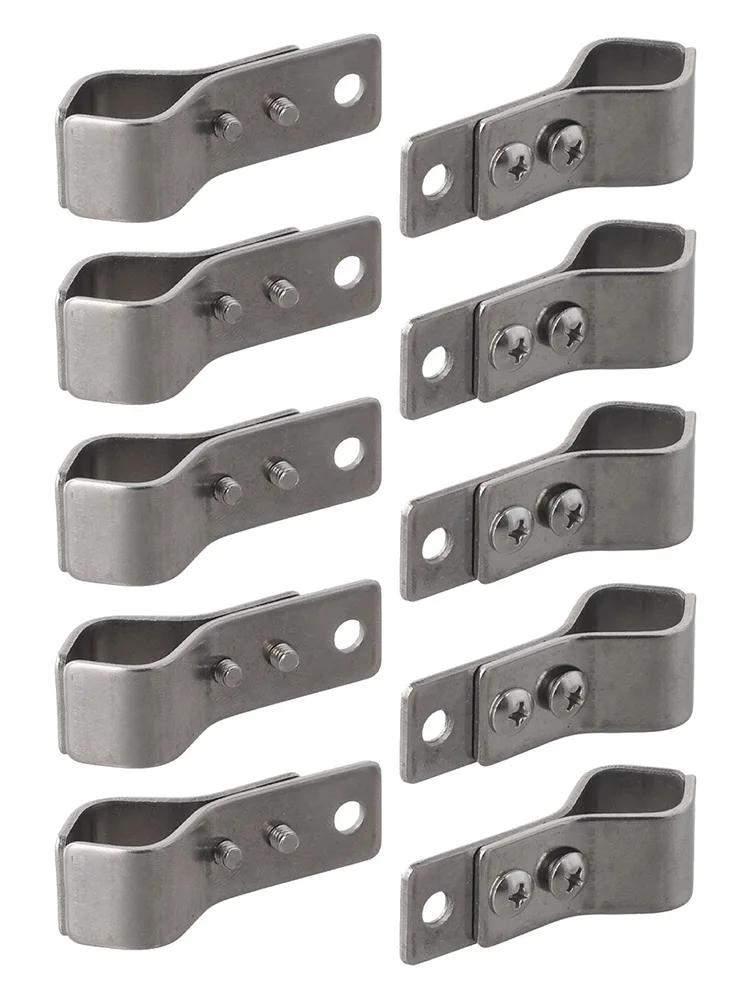 Simplify Your Outdoor Shade Setup With This Ten Pack Of Flexible And Reliable SS304 Stainless Steel Adjusting Clips