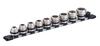TONE Impact Short Socket Set HNV409SS, 12.7mm (1/2") Drive, 9-piece Set.