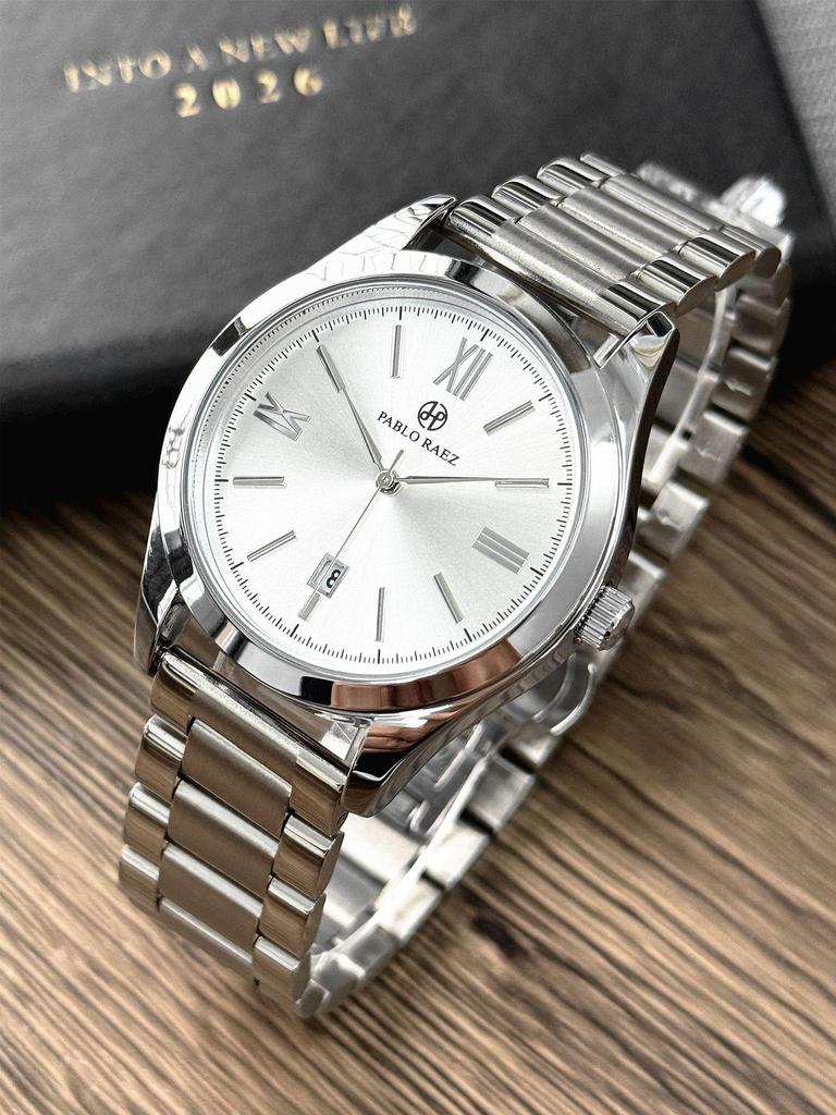 Men's Waterproof Quartz Wristwatch - Simple, Stylish, with Calendar. Ideal Casual Gift.