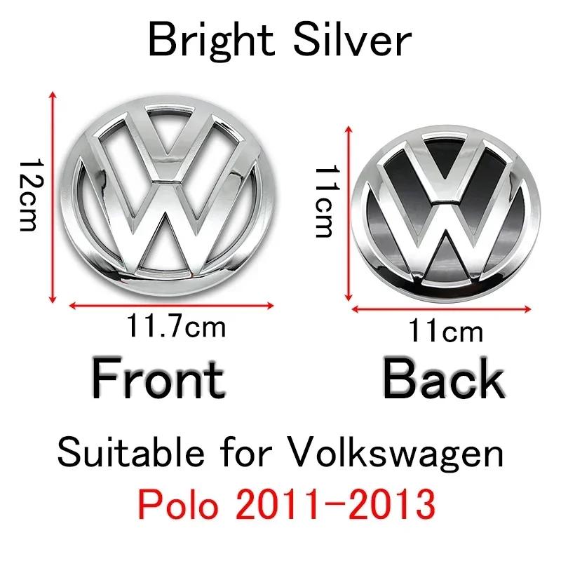 ·Car Logo Front Grille Rear Trunk Decoration Sticker Accessories For Volkswagen GTI Passat Magotan Golf Polo 6 7 VW Tiguan Zw0