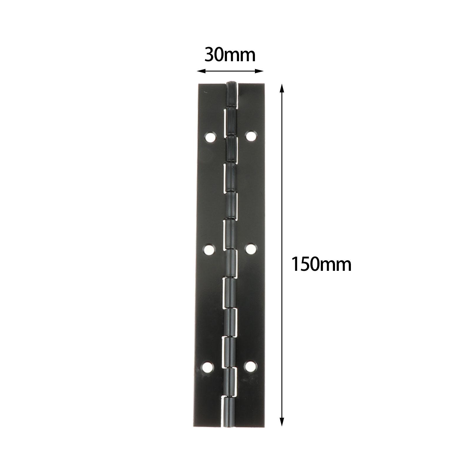 

for Heavy Duty Piano, Continuous Folding Fixed with Holes, Stainless Steel 250x30x1mm