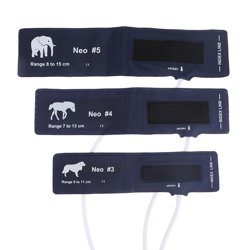 Tierärztliche Manschette Tiermanschette Veterinär-Blutdruckmessgerät Manschette 5 Typen Maus/Katze/Hund/Pferd/Elefant Mit Anschluss