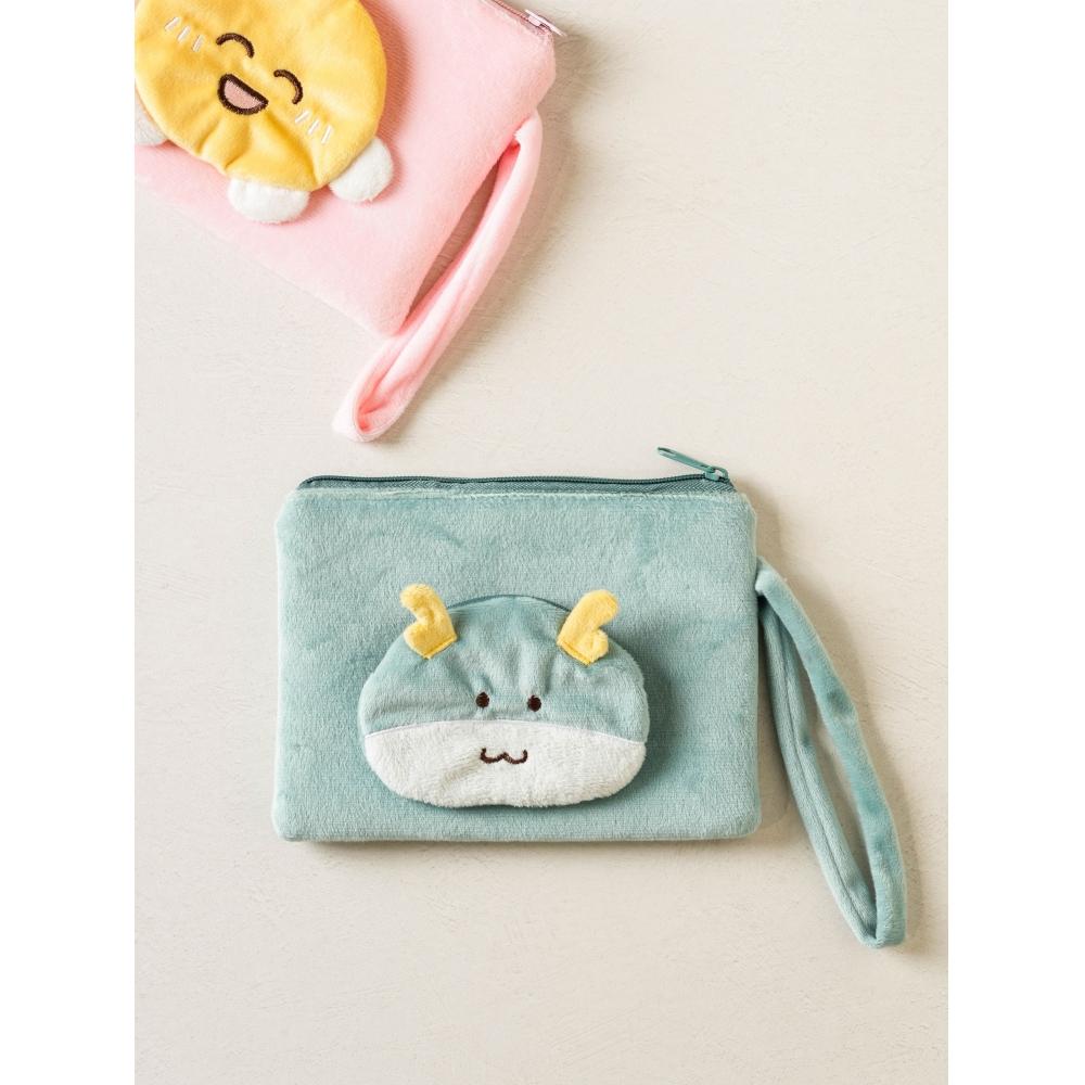 DaiSo Новогодний кошелек для монет Квадратный мешочек