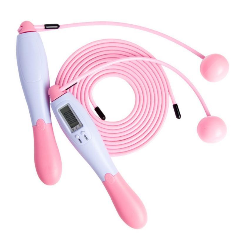 Elektronická sada švihadla Bezdrátové švihadlo Chytré švihadlo LCD obrazovka Počítání rychlosti Počítadlo Fitness Cvičení Posilování