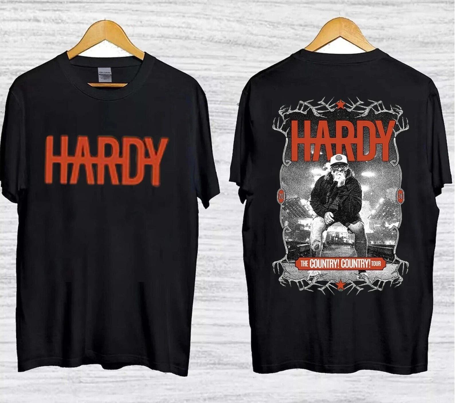 

Hardy 2026 T-shirt, World Tour T-shirt, Casual Fashion Commemorative T-shirt, Male and Female Fans T-shirt - Men s Summer Cot... S