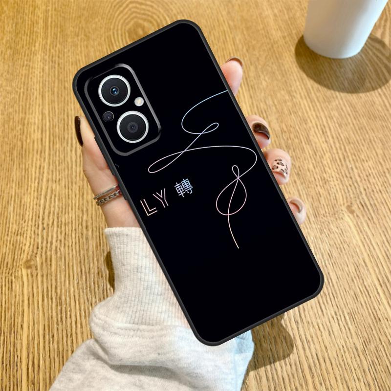 Love Yourself Flower Kpop Funda For OPPO Reno 14 F 10 11 12 13 Pro 13F 12F 11F 7 8 Lite OPPO Find X6 X5 X8 X9 Pro Case