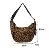 Leopard Print Crossbody Bags for Women Corduroy Casual Shoulder Tote Bags Ladies Sac A Main Femme Designer Luxury Handbags