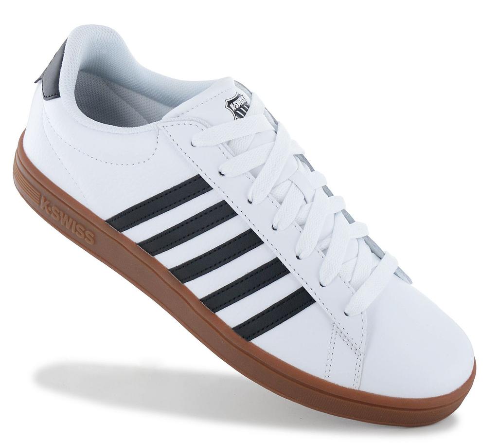 K-SWISS Court Tiebreak 2 II - Scarpe da Ginnastica da Uomo Scarpe Bianche 04413-168-M ORIGINALE