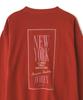 AVIREX TAPESTRY OF NEW YORK CREWNECK SWEAT(WEB&DEPOT Exclusive) men's F 104 dark red 783-4232015