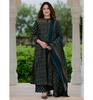 Women Designer Heavy Cotton Kurta Pant Dupatta Set Indian Bollywood Party Wear Kurti