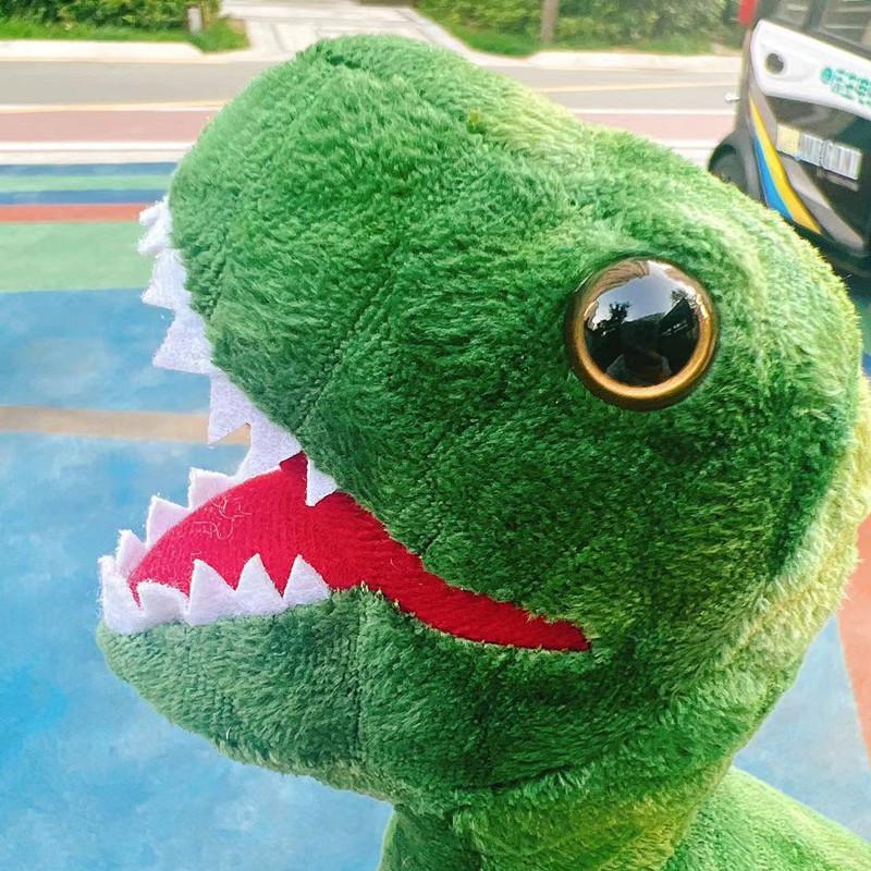 1pc 28CM Green Tyrannosaurus Rex Plush Toy Soft Stuffed Simulation Dinosaur Doll For Birthday Gifts