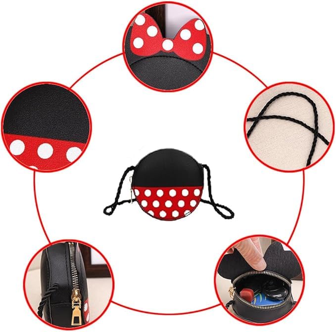 [Formemory] Maus Kostüm, Maus, Kind, Cosplay, Rollenspiel, Kinder, Kostümparty, Halloween, Weihnachten, Pünktchenmuster, Süßer Rock, Halloween