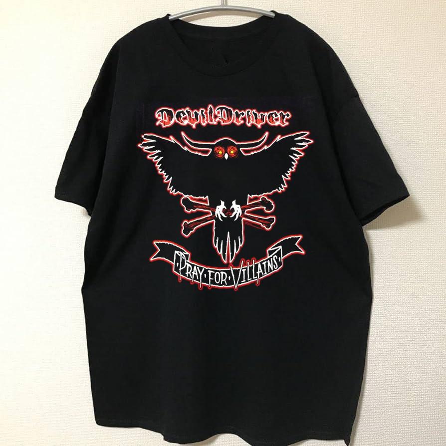 Devildriver Pray For Villains Gift For Fan T Shirt Full Size S-5XL SO707 Unisex T-Shirt L