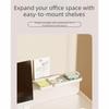 3Pcs Partitioned Storage Drawer Storage Box Set Practical Drawer Organizer Trays  Desk