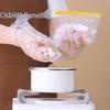 CHAHUA 100-Count Disposable Plastic Gloves